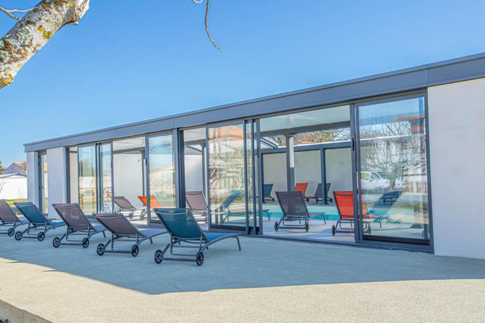 Le Pacha Maison Avec Piscine/Parking/Wifi/Plages 5Kms Les Mathes Eksteriør bilde