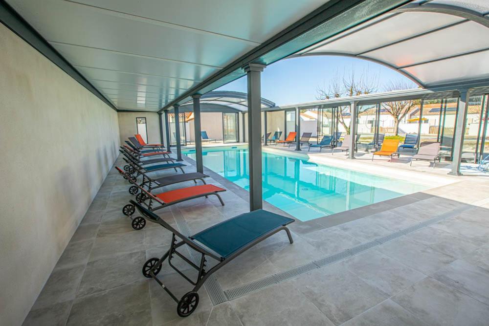 Le Pacha Maison Avec Piscine/Parking/Wifi/Plages 5Kms Les Mathes Eksteriør bilde
